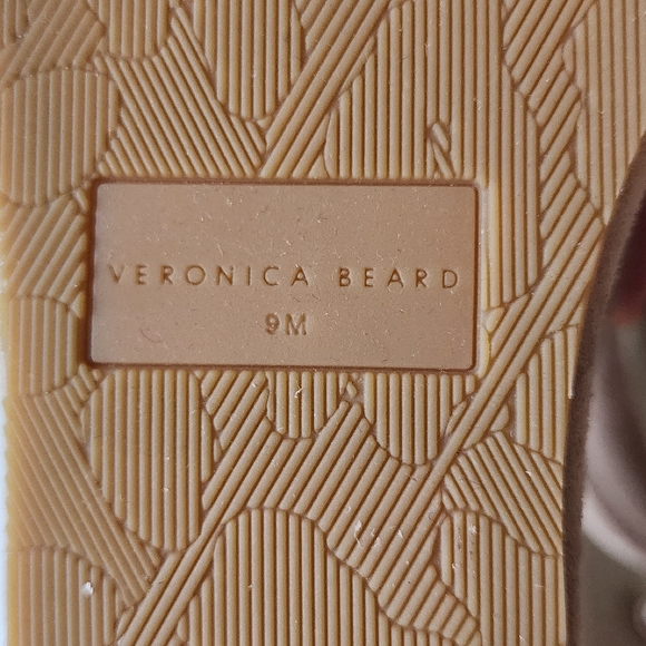 Veronica Beard Geno Suede  Wage Sandals -  Sand - Picture 10 of 10